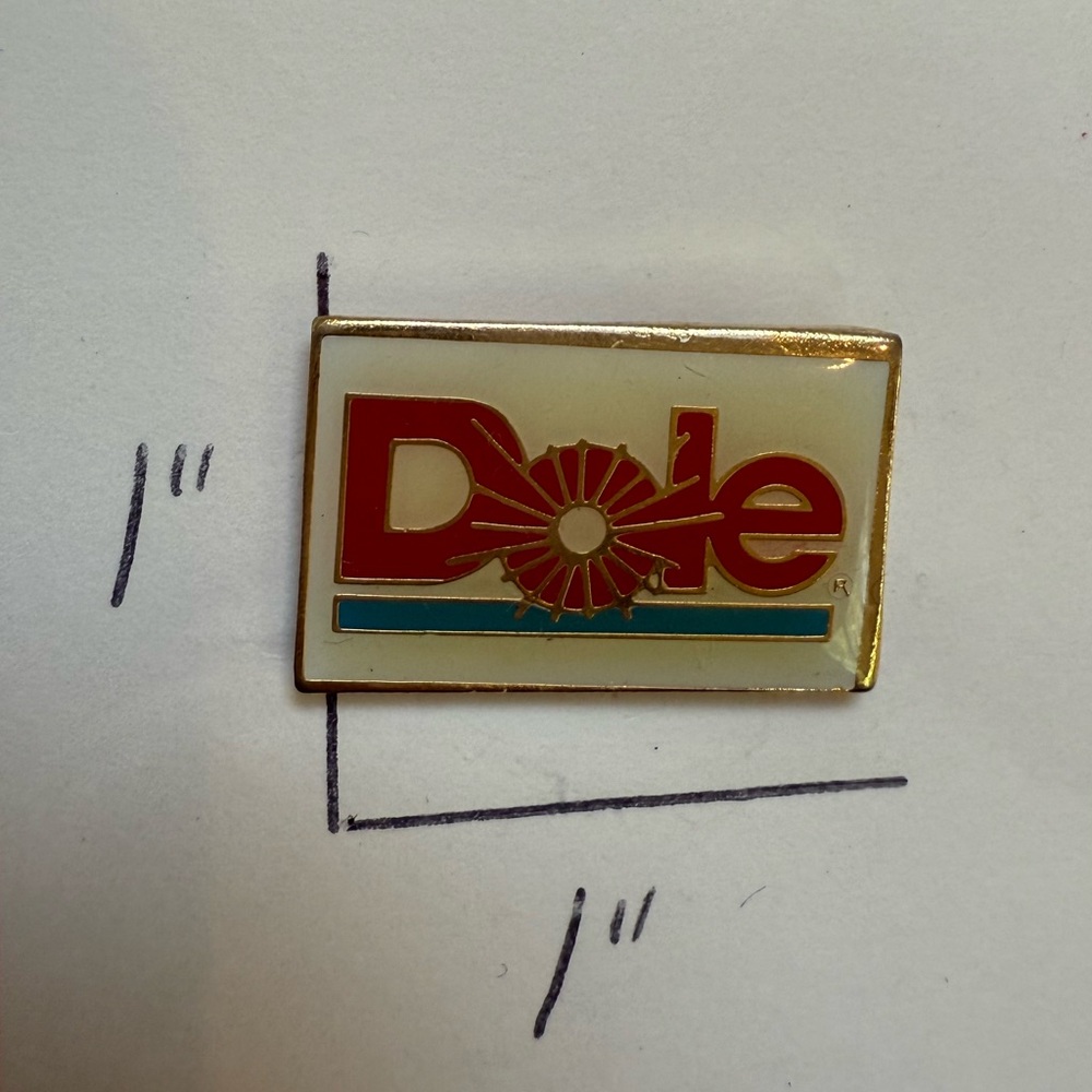 Dole Logo Enamel Pin